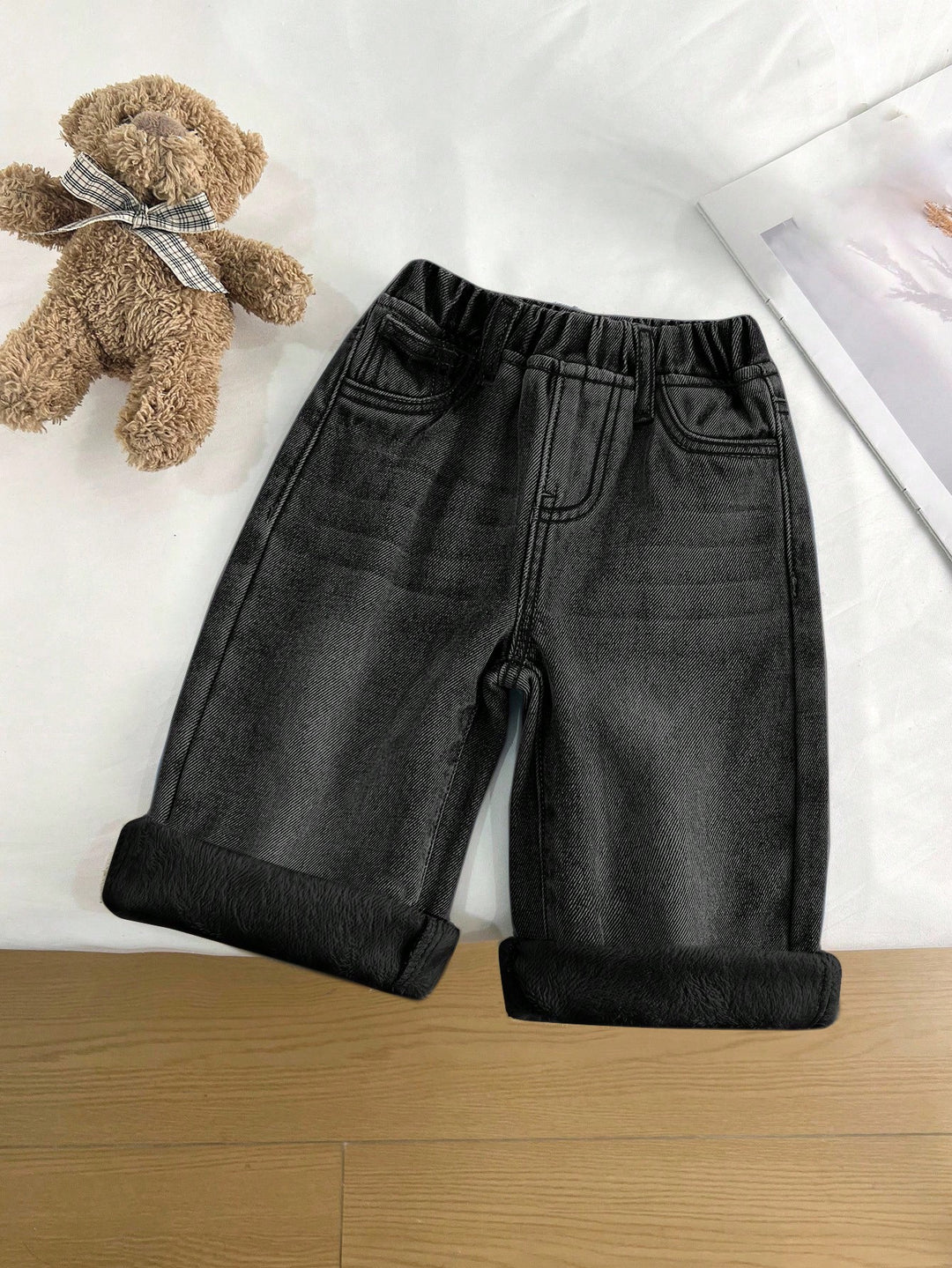Pantaloni SHEIN, negru