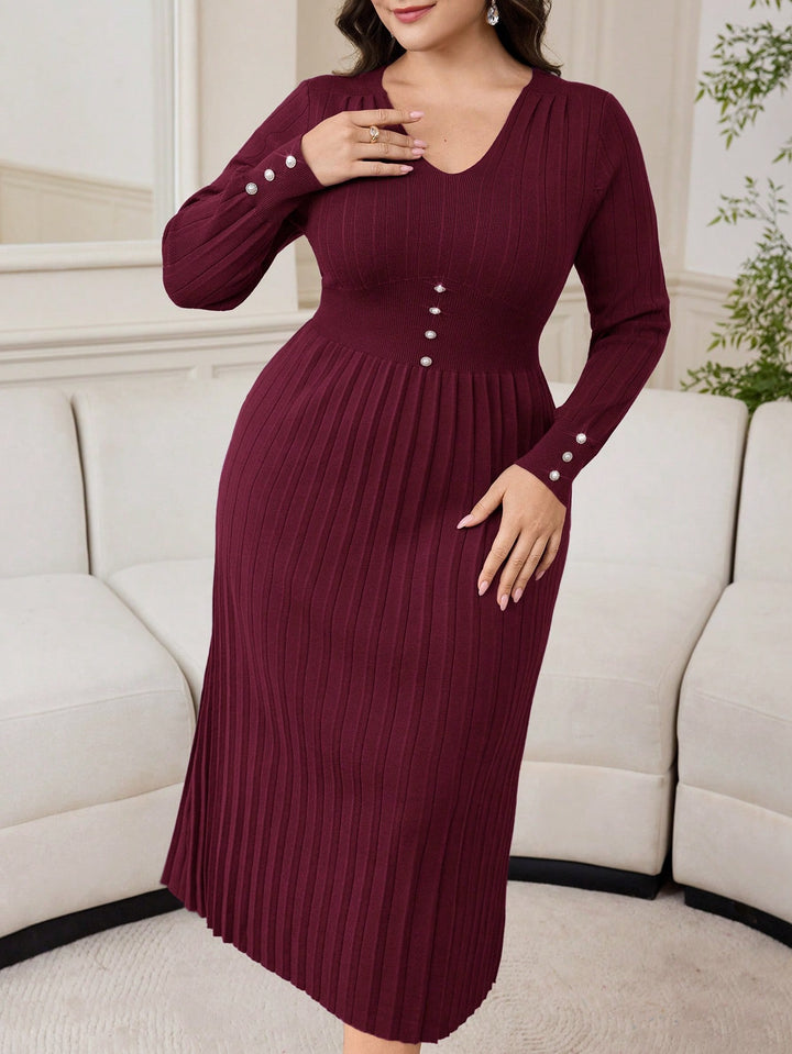 Rochie SHEIN, vișiniu