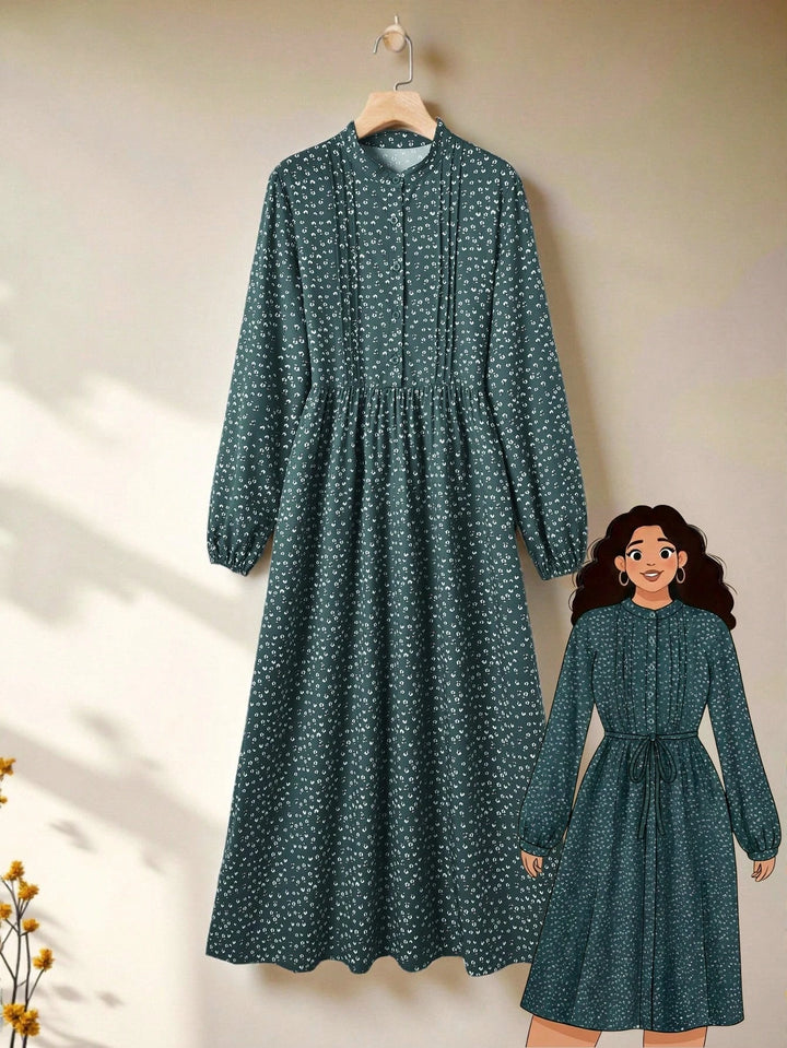 Rochie maxi SHEIN, verde