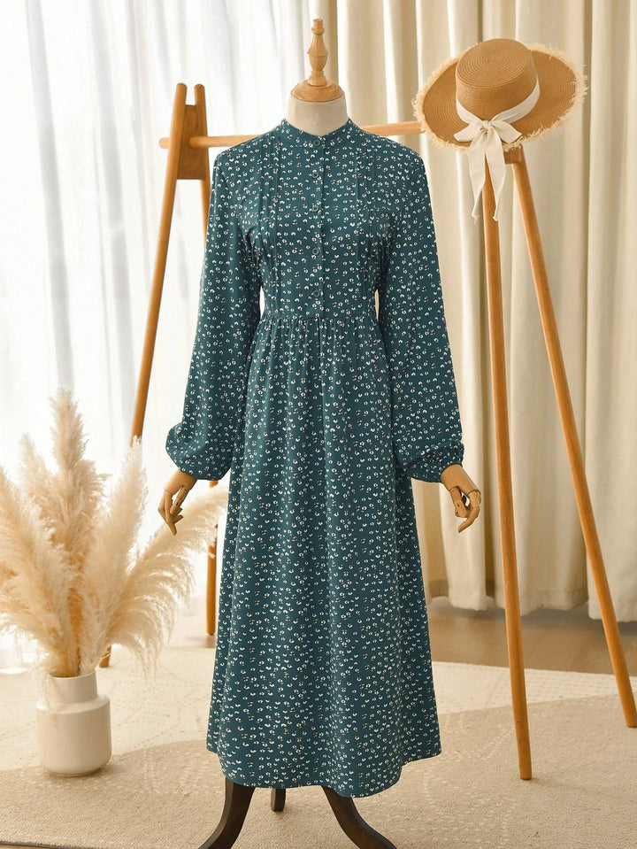 Rochie maxi SHEIN, verde