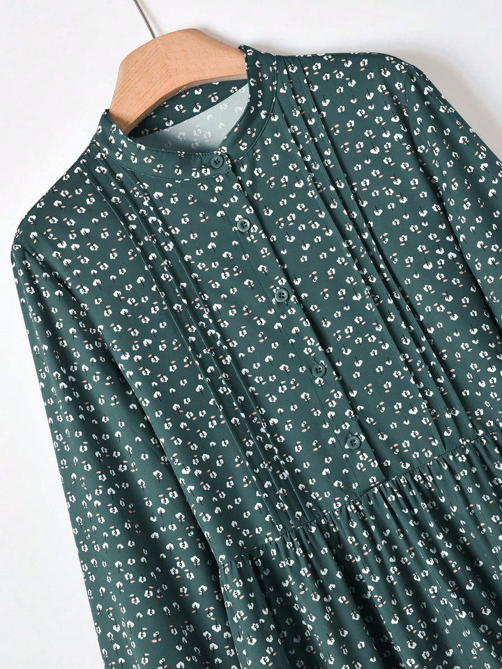 Rochie maxi SHEIN, verde