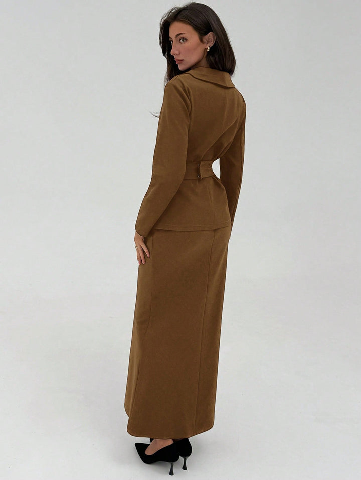 Costum SHEIN, maro
