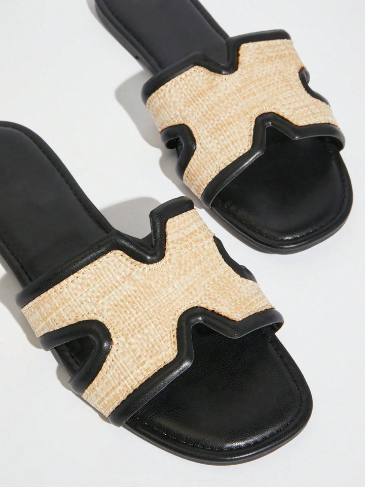 Sandale SHEIN, negru