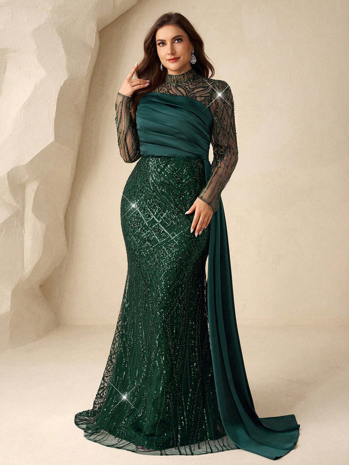 Rochie SHEIN, verde