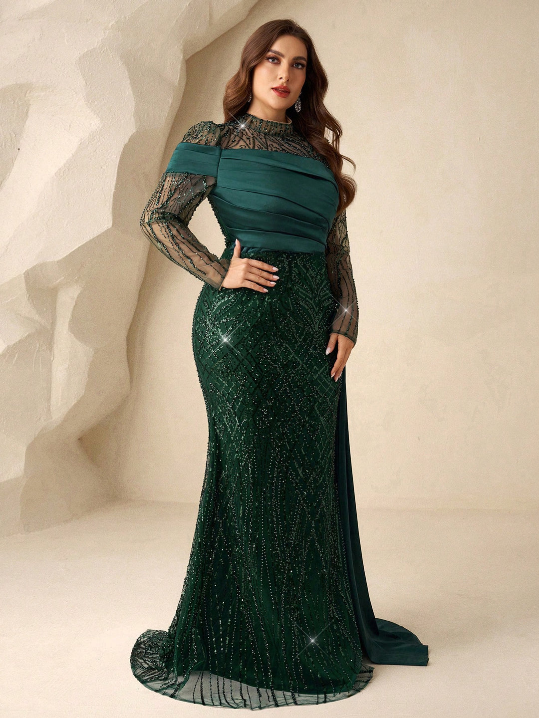 Rochie SHEIN, verde