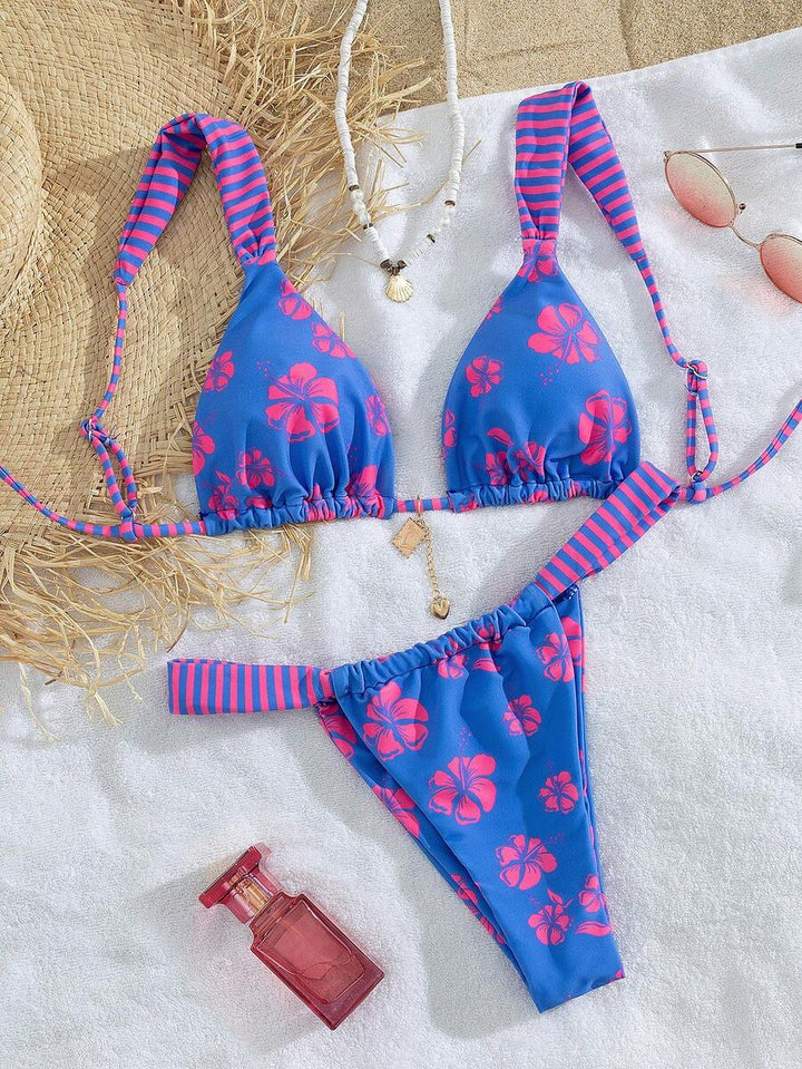 Costum de baie SHEIN, mix culori