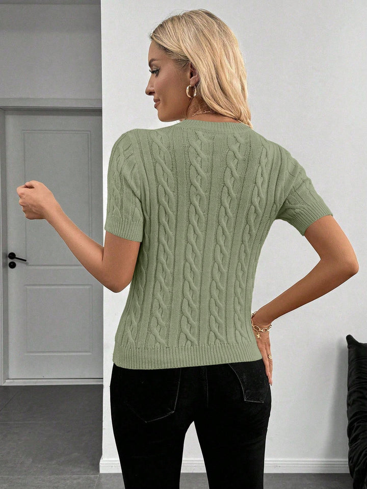 Pulover SHEIN, verde