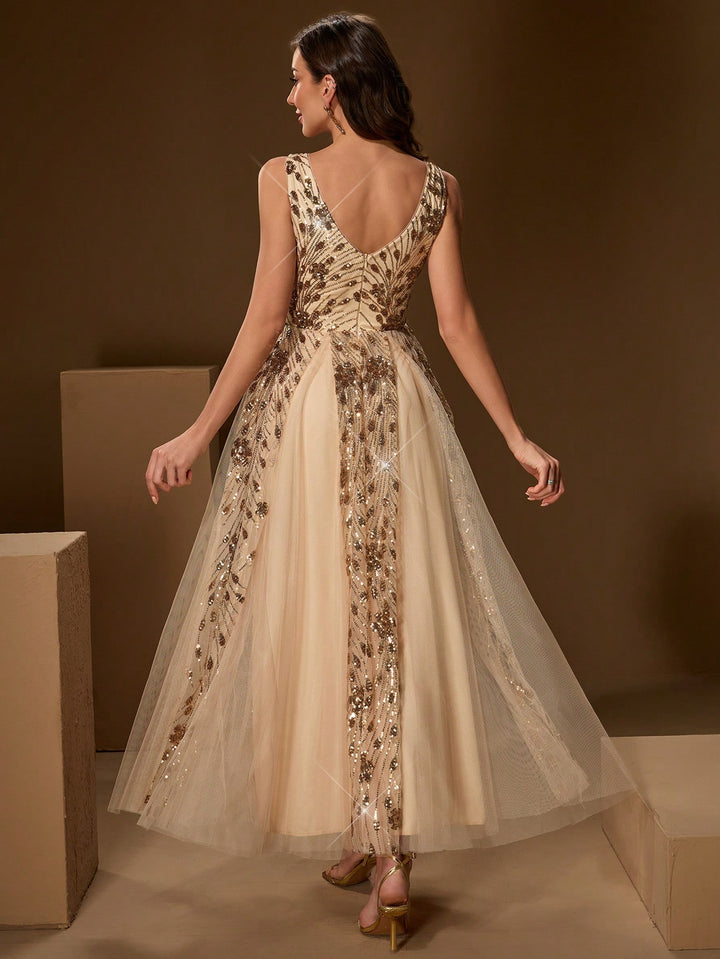 Rochie SHEIN, auriu