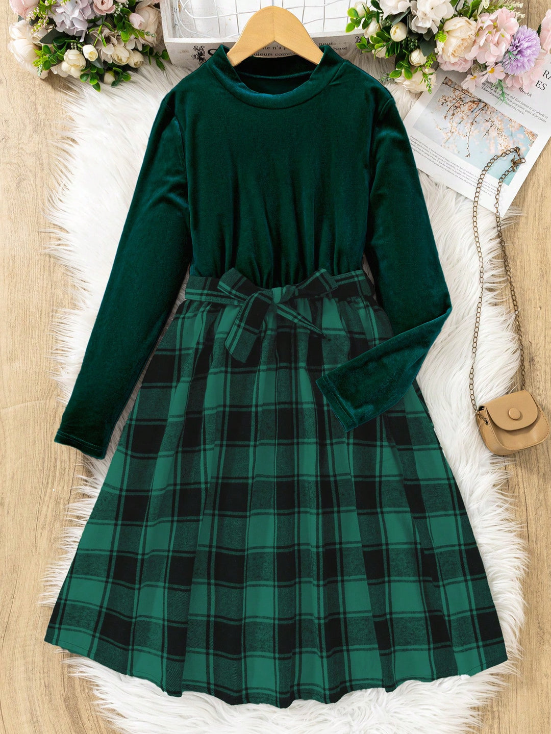 Rochie SHEIN, verde