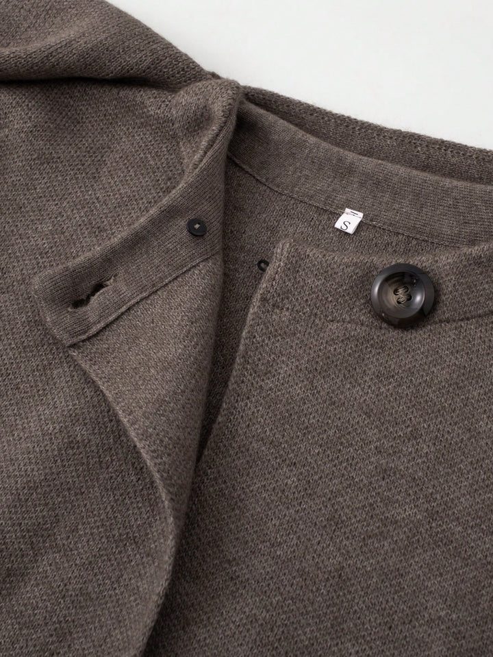 Cardigan SHEIN, maro