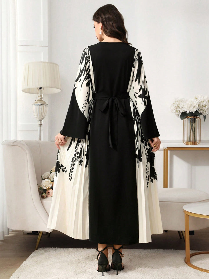 Set caftan și jalabiya SHEIN, mix culori