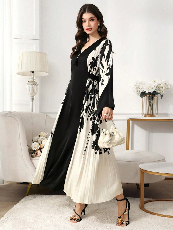 Set caftan și jalabiya SHEIN, mix culori