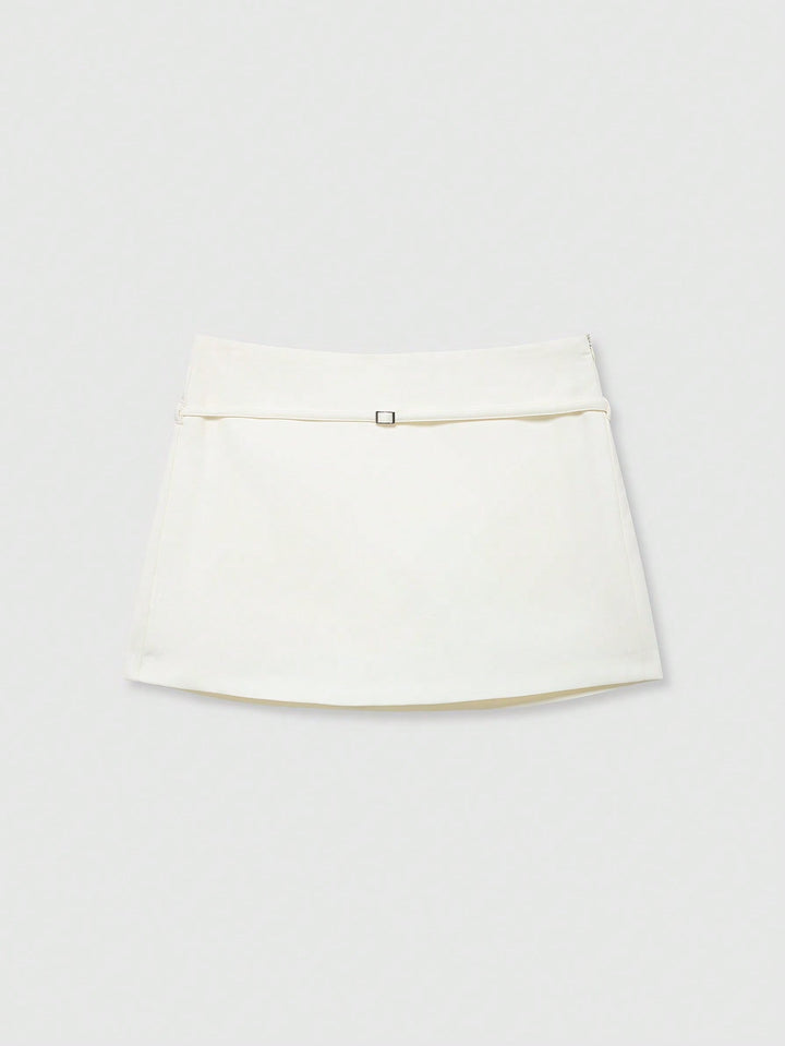 Pantaloni scurți SHEIN, crem