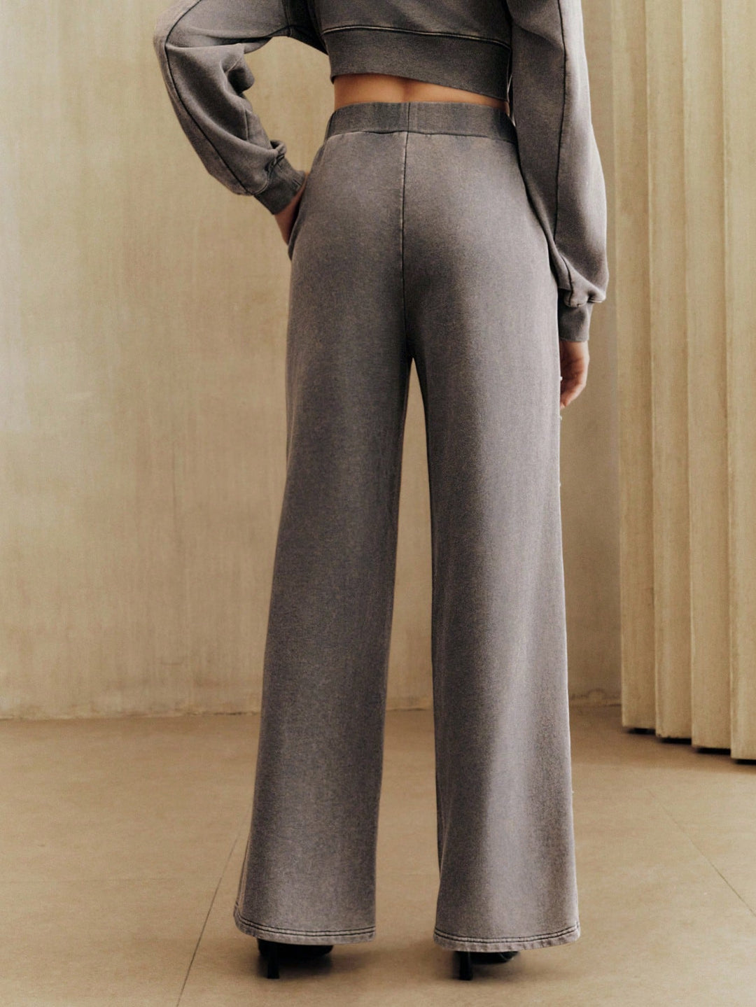 Pantaloni SHEIN, gri