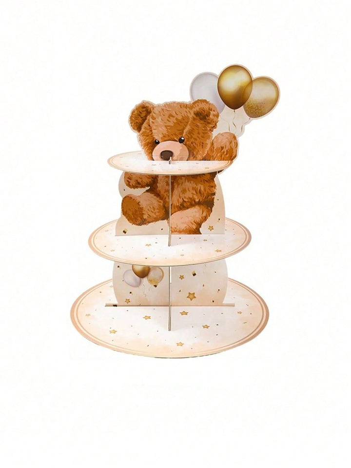 Suport pentru cupcakes SHEIN, mix culori