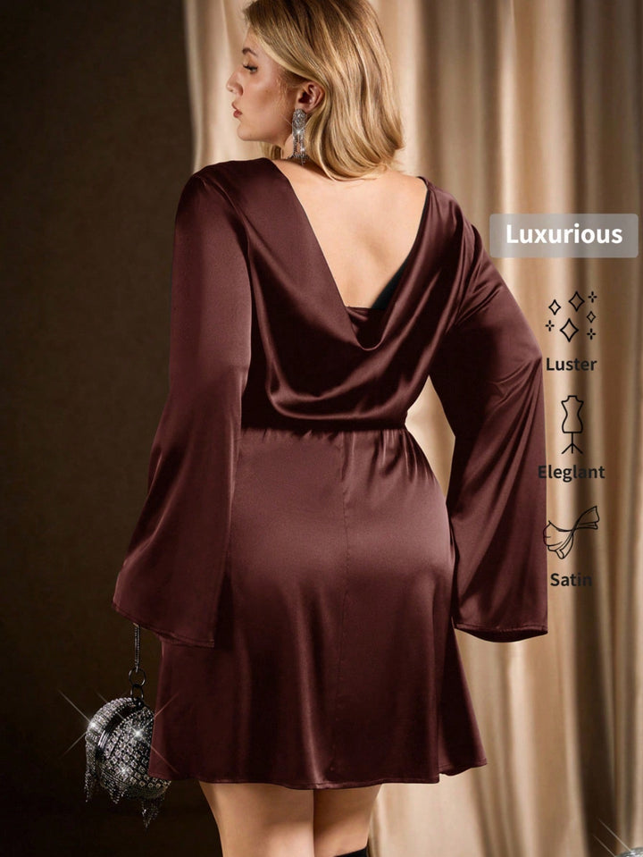 Rochie SHEIN, maro