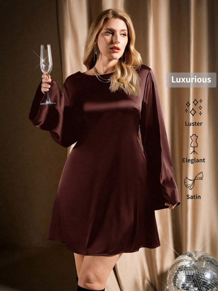 Rochie SHEIN, maro