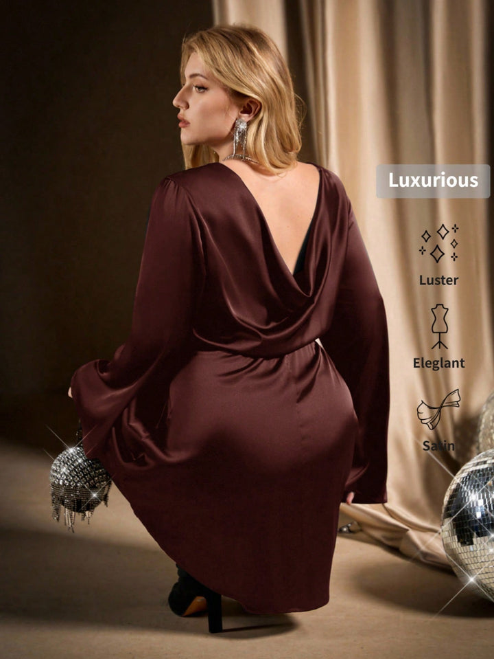 Rochie SHEIN, maro