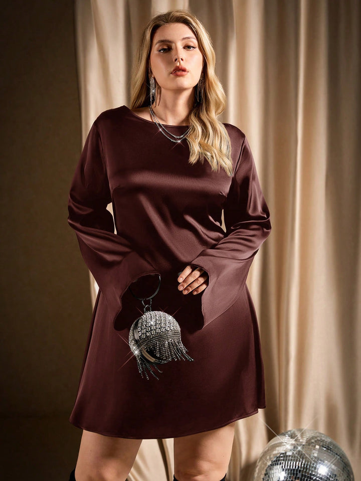 Rochie SHEIN, maro