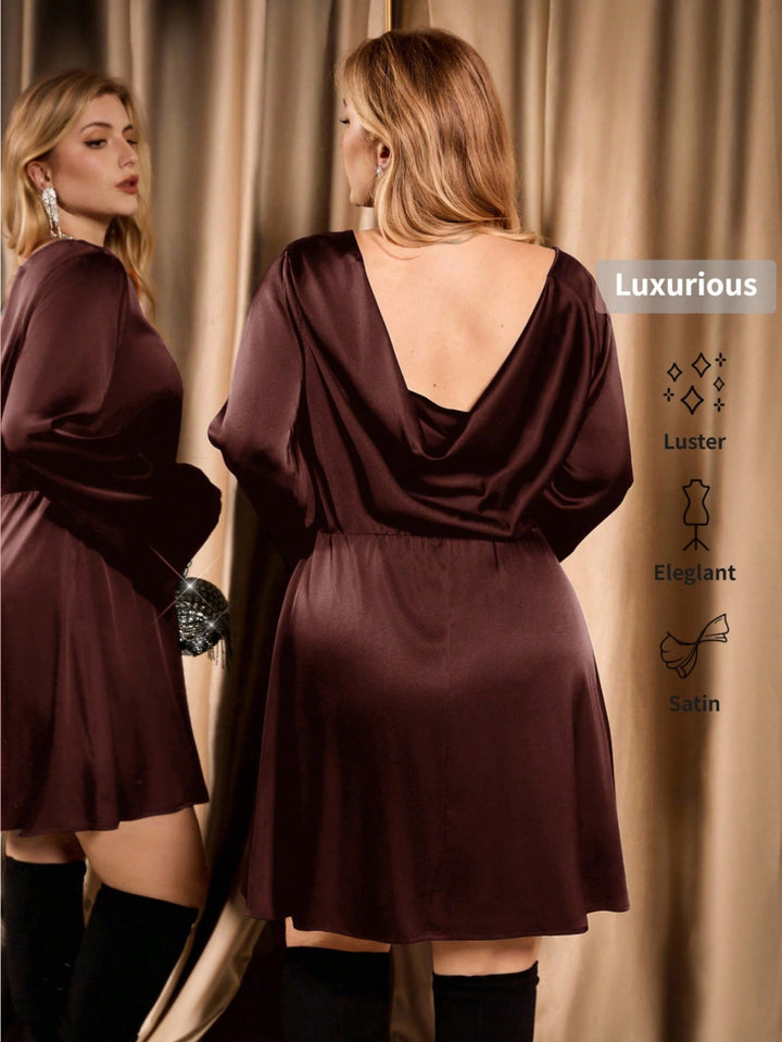 Rochie SHEIN, maro