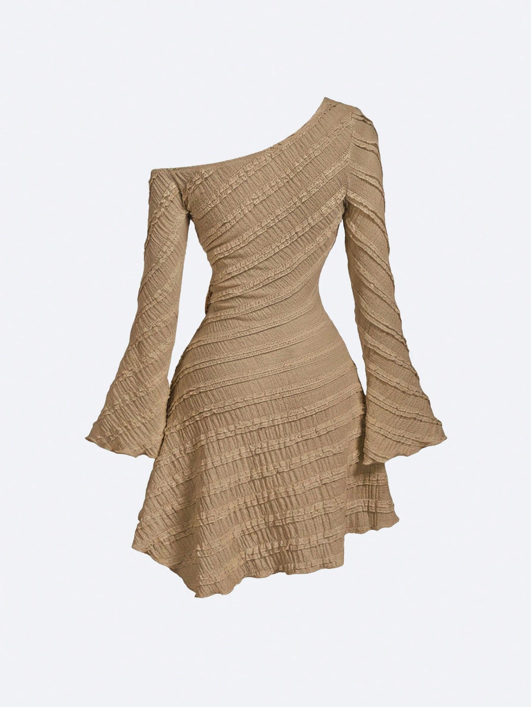 Rochie scurtă SHEIN, kaki