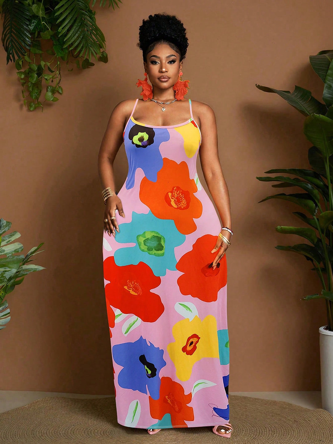 Rochie SHEIN, mix culori