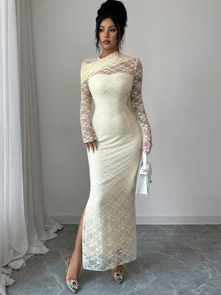 Rochie maxi SHEIN, galben