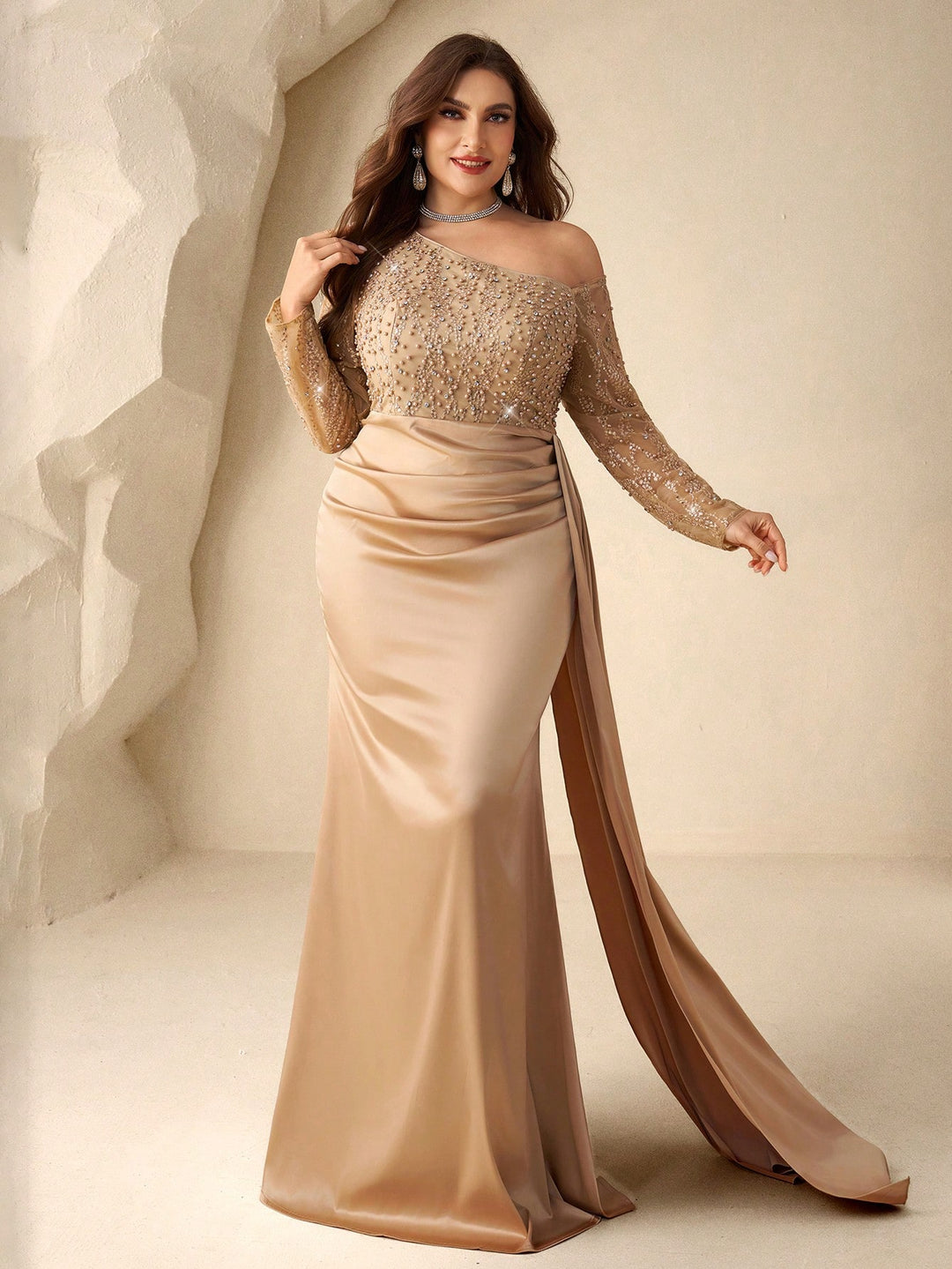 Rochie SHEIN, auriu