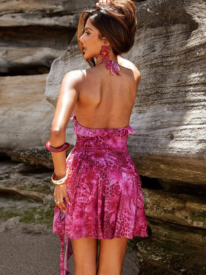 Rochie mini SHIEN, roz