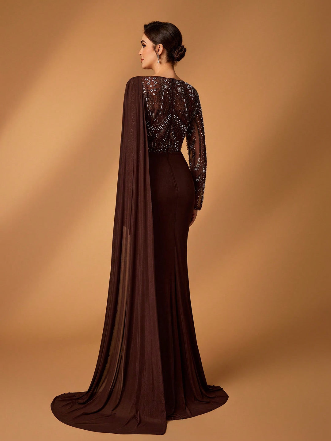 Rochie SHEIN, maro