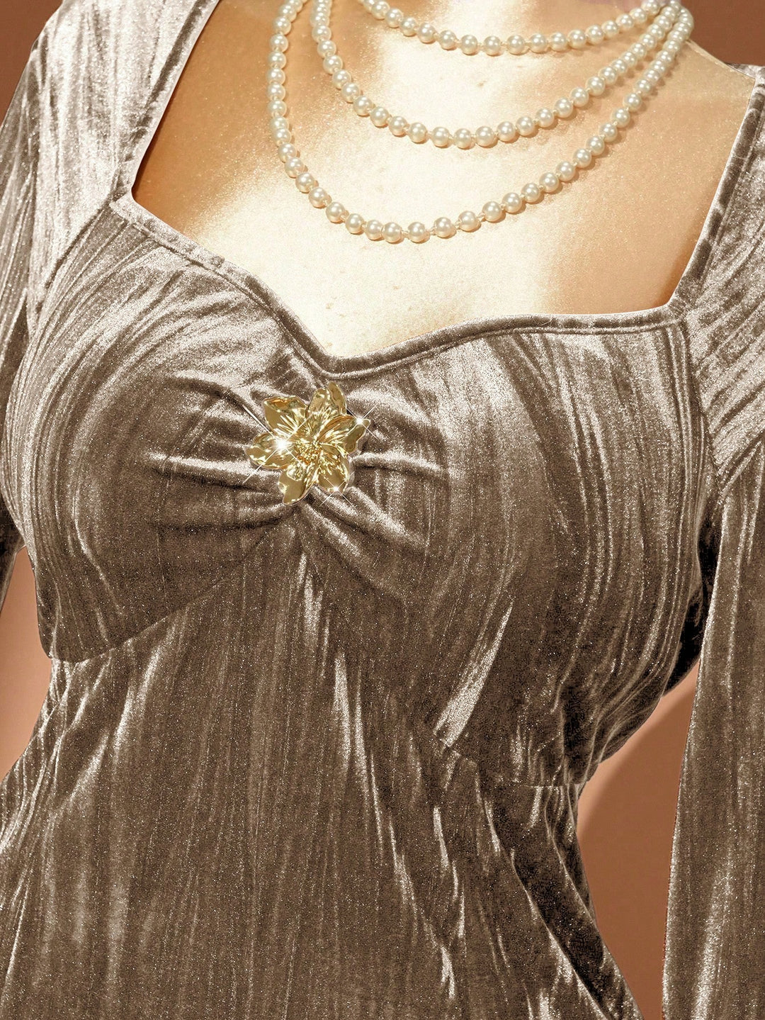 Rochie SHEIN, kaki