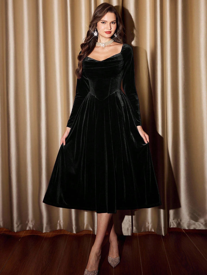 Rochie maxi SHEIN, negru