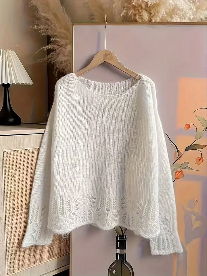 Pulover SHEIN, crem