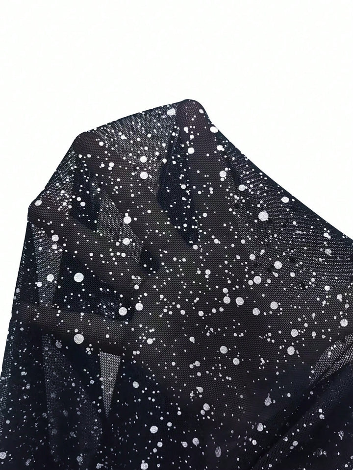 Top SHEIN, negru
