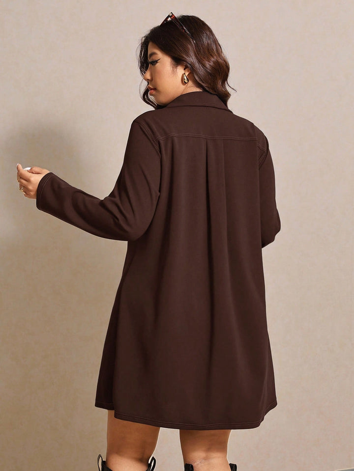 Rochie SHEIN, maro