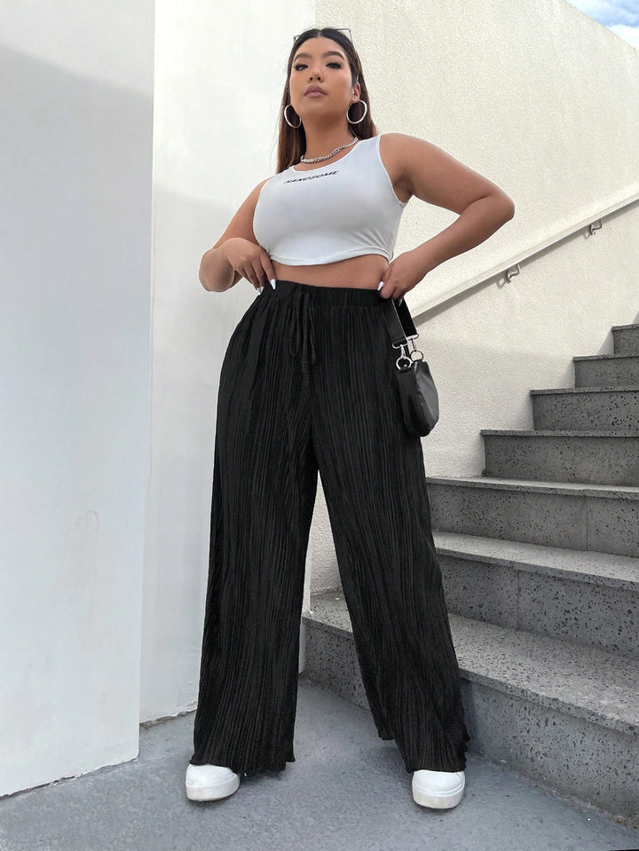 Pantaloni SHEIN, negru