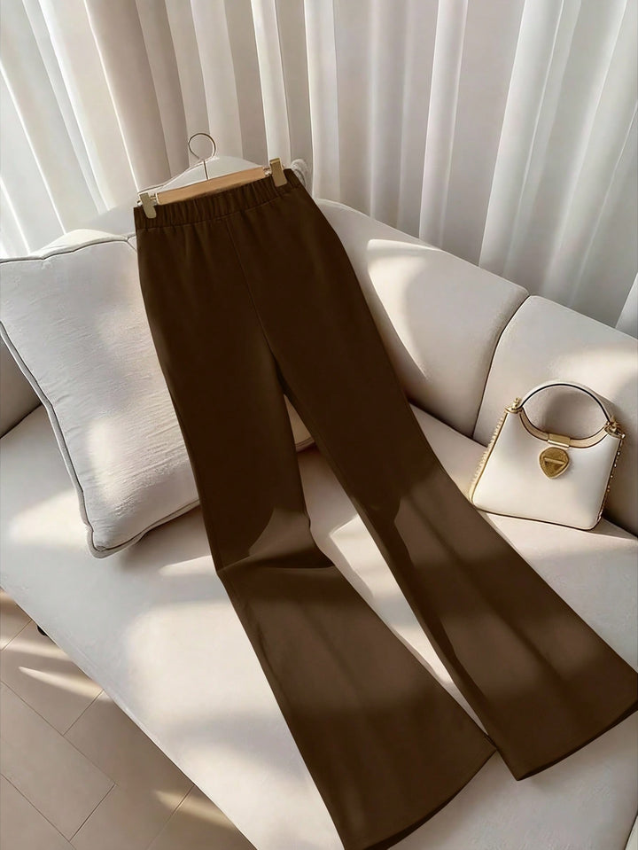 Pantaloni SHEIN, maro