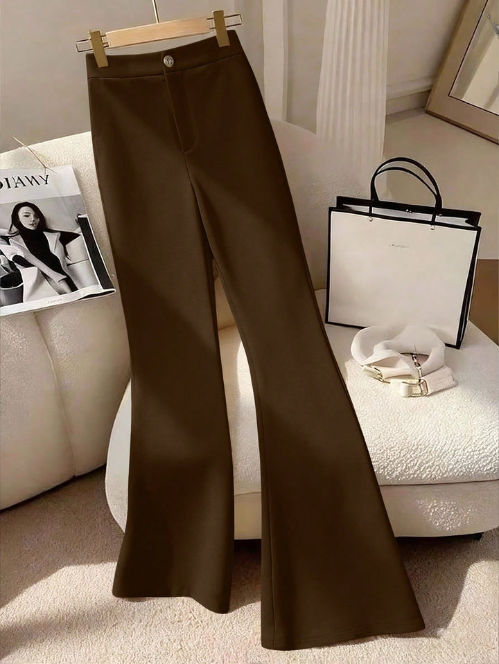 Pantaloni SHEIN, maro