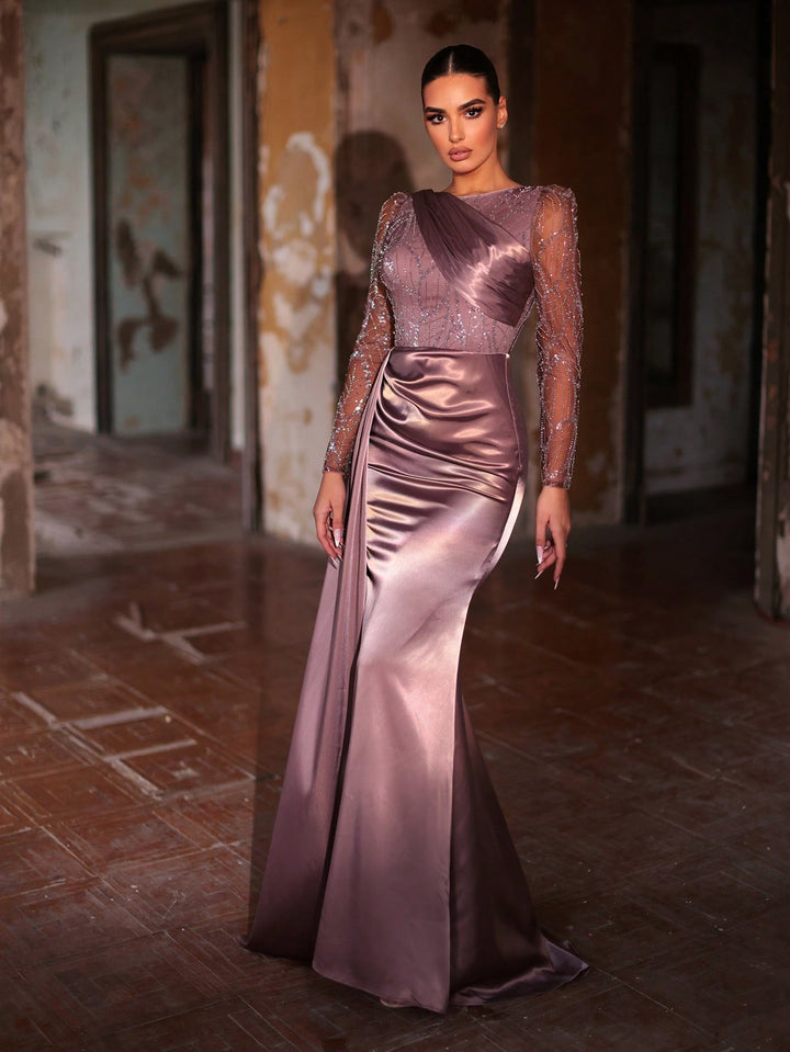 Rochie SHEIN, maro