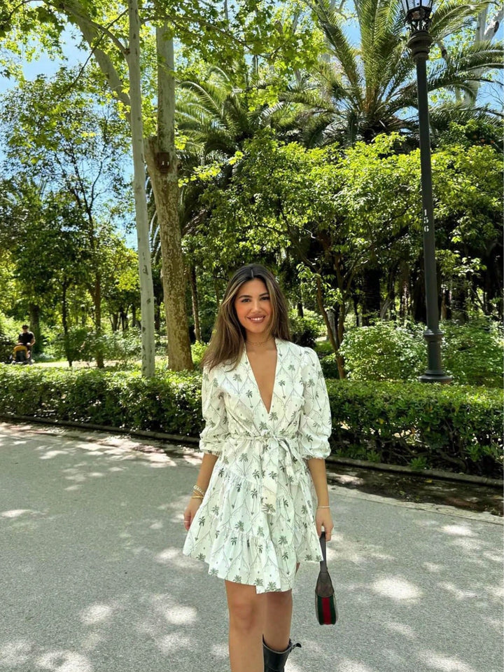 Rochie mini SHEIN, alb