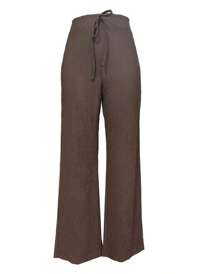 Pantaloni SHEIN, maro
