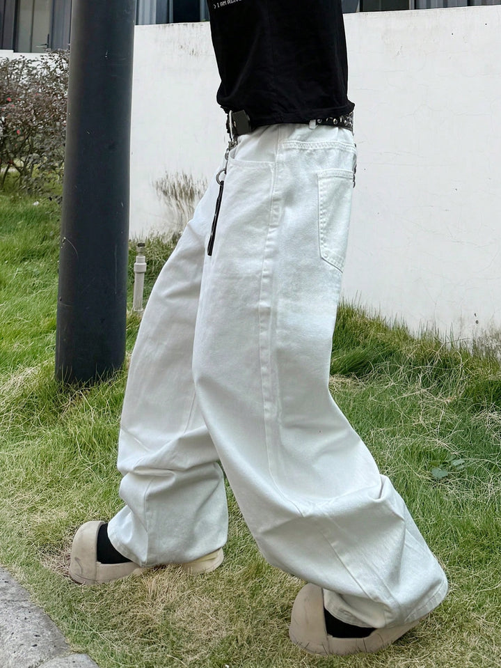 Jeans SHEIN, alb