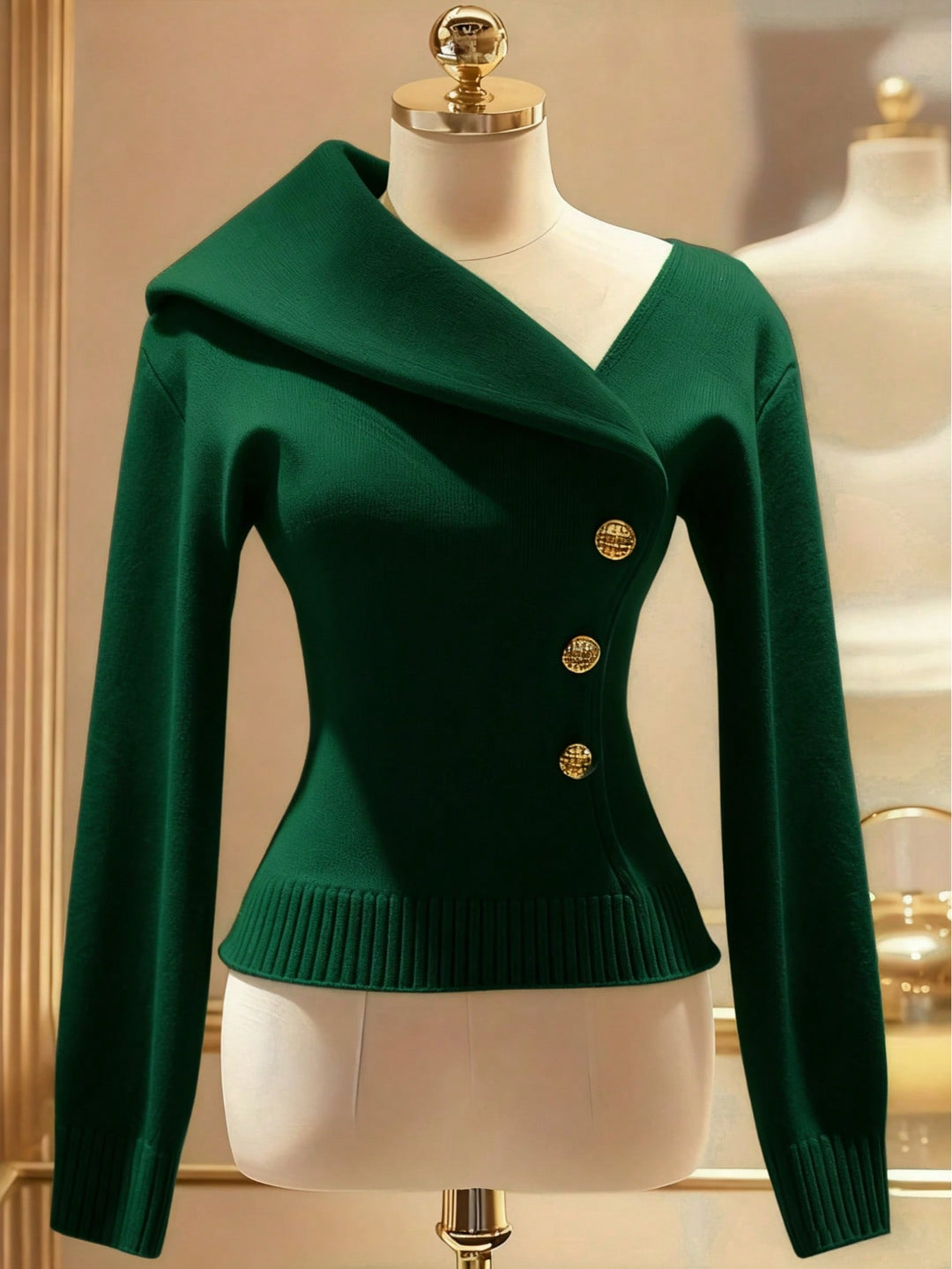 Pulover SHEIN, verde