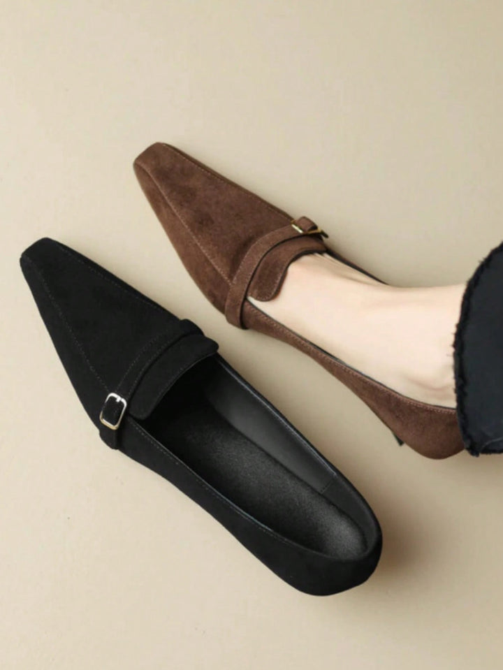 Pantofi cu toc SHEIN, maro