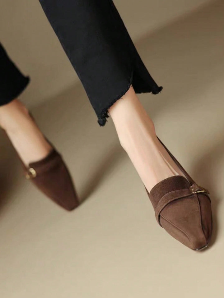 Pantofi cu toc SHEIN, maro