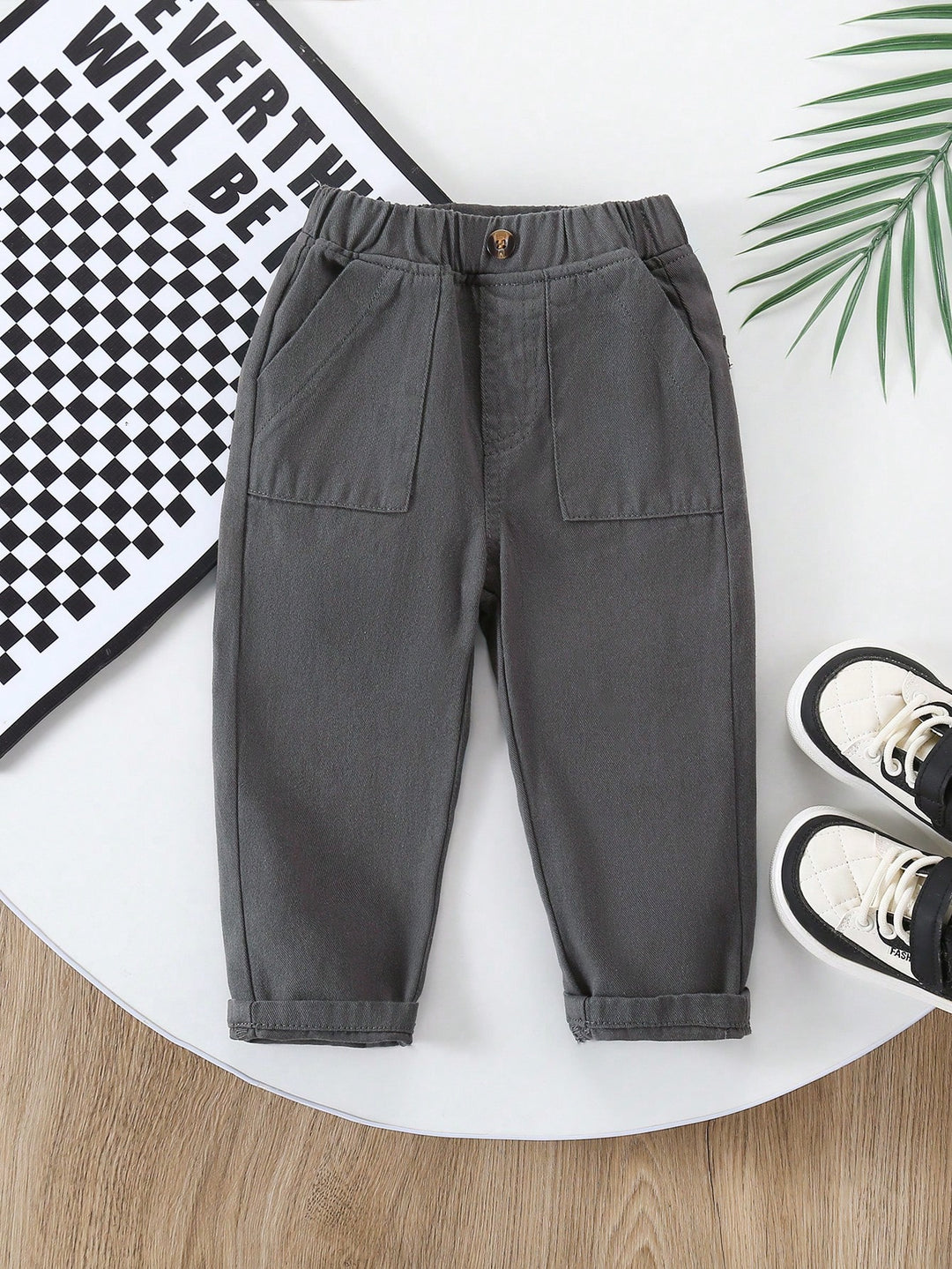 Pantaloni SHEIN, gri