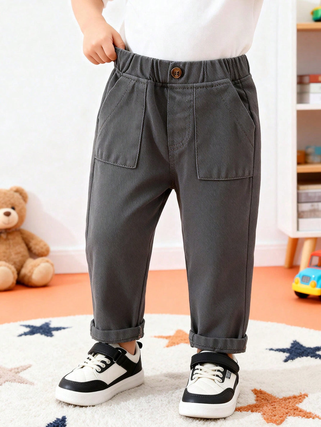 Pantaloni SHEIN, gri