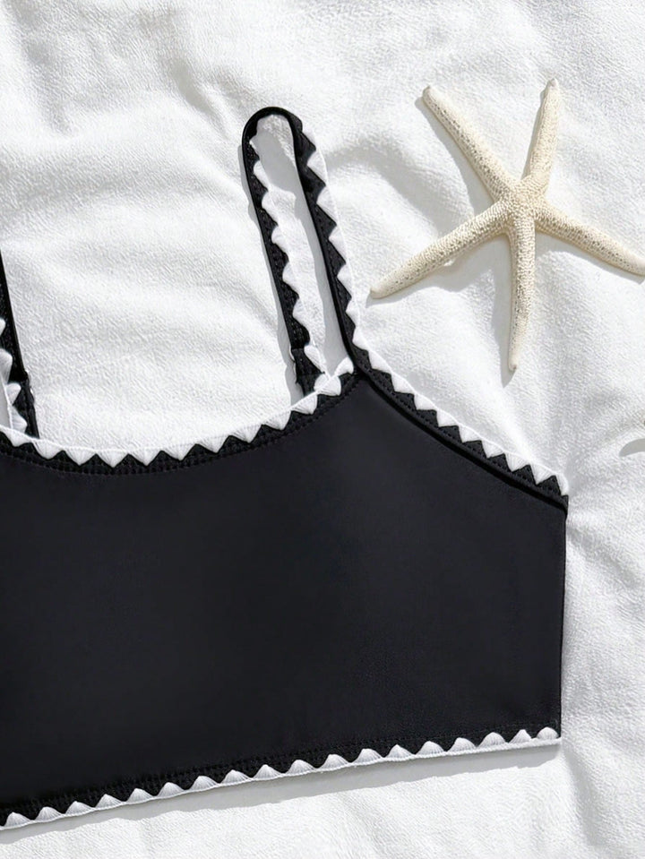 Set bikini SHEIN, negru