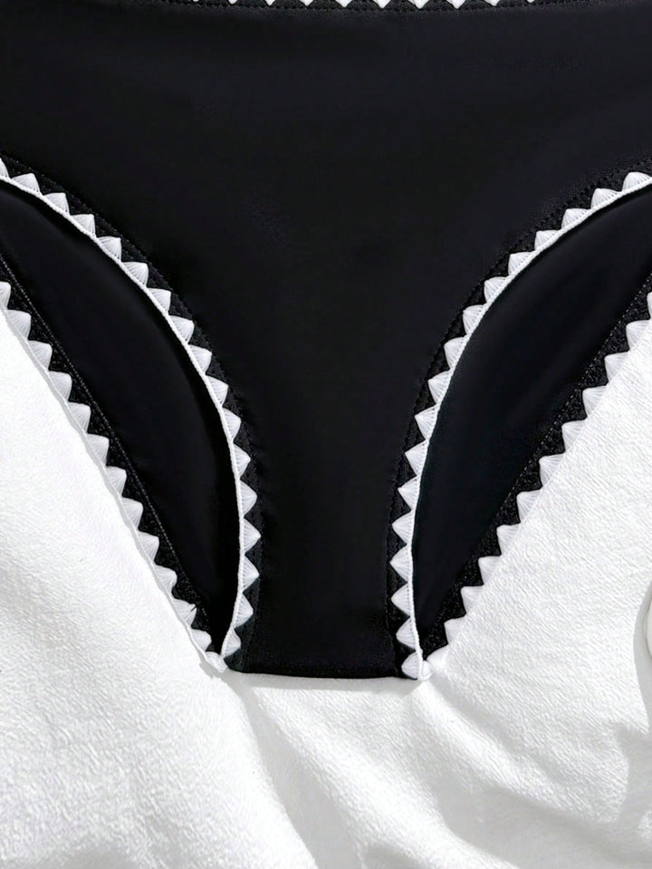Set bikini SHEIN, negru