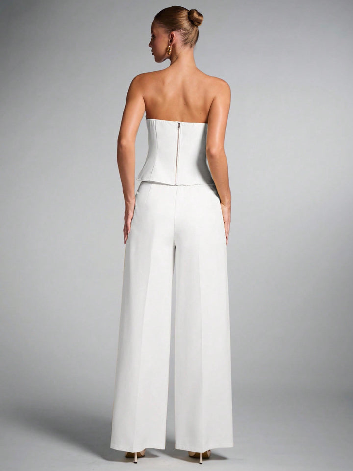 Costum SHEIN, alb